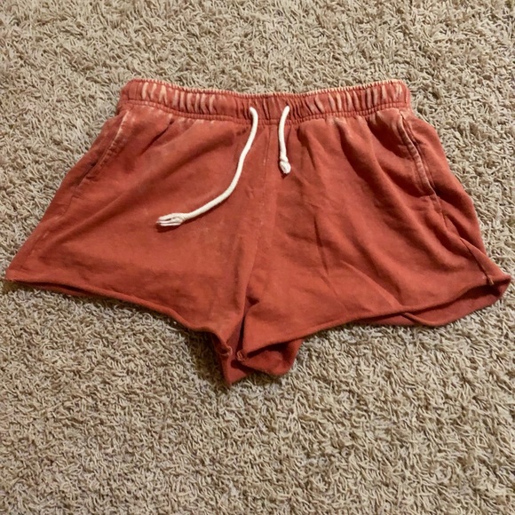 Pants - B. Original orange soft shorts